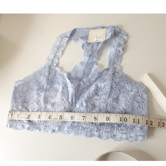 NEW Periwinkle Stretch Lace Bralette / Hourglass back Size XS - Picture 4 of 5